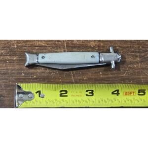 Vintage The Ideal Branded Folding Knife With Ivory Handle